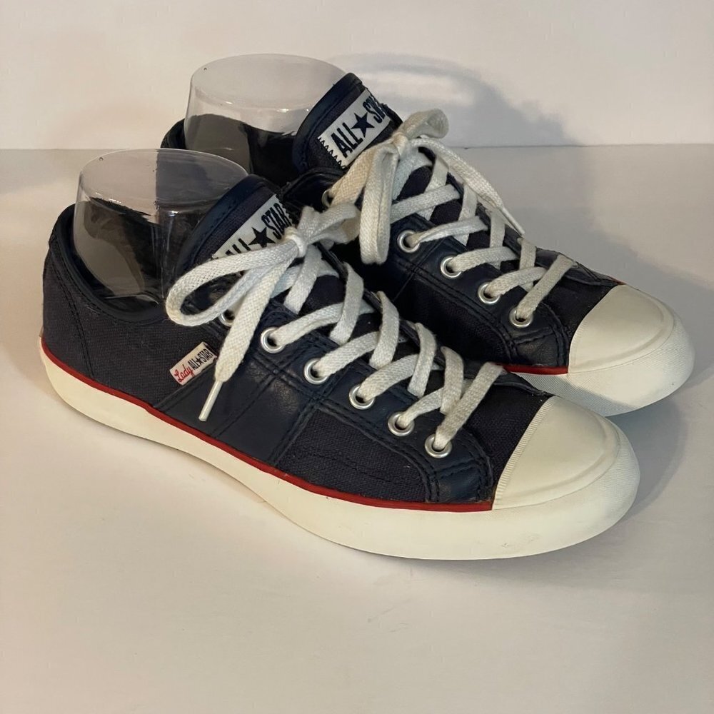 Converse Lady All Star Navy Sneakers Size 7